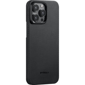 Púzdro Pitaka MagEZ 4 600D Case Twill iPhone 15 Pro Max čierne/sivé