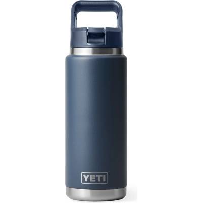 Yeti Coolers Термо бутилка Yeti coolers Rambler Bottle Colour Straw Cap Insulated bottle - Navy - размер 769 ml (533-2281-0111)