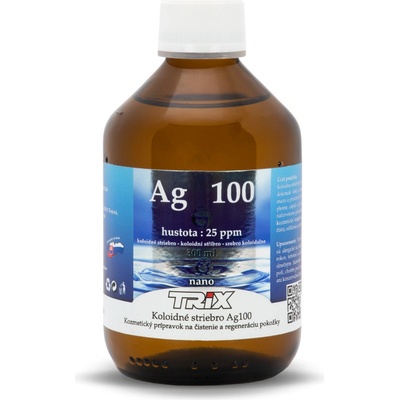 Pharma Activ Koloidné striebro Ag100 hustota 25ppm 300 ml