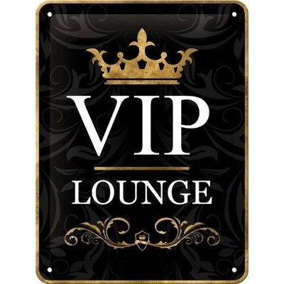 Postershop Plechová cedule - VIP Area 20x15 cm