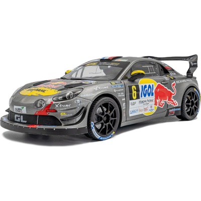 Alpine A110 Rallye GT+ 6 Loeb/Godey vítězové Rally Mont Blanc 2024 1:18 Solido