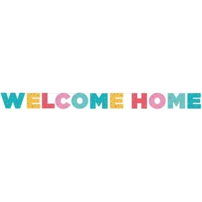 Party nápis Welcome Home 250 cm – Zboží Dáma