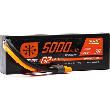 Spektrum Smart G2 LiPo 100C HC IC3 7.4 V 5000 mAh