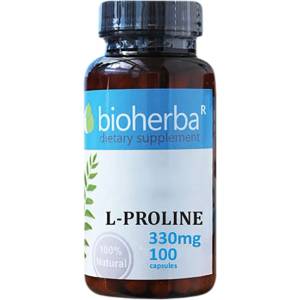 Bioherba L-Proline 300 mg [100 капсули]