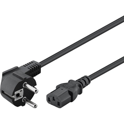 PremiumCord síťový kabel 230V - 0.5m KPSP05