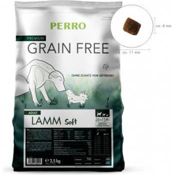 Perro Grain Free Adult Soft Jehně 2,5 kg