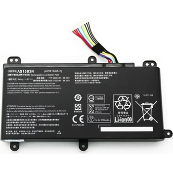 Image 1 of Acer Acer, 4 клетки, 14.8V, 65Wh, Заместител (AS15B3N)