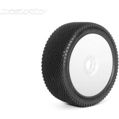 Jetko J Zero Composite Soft 1:8 Buggy Pre-glued White Revo Rims 2