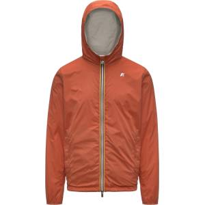 K-Way Мъжко ежедневно яке K-Way Jake Plus. 2 Double Casual jacket - Beige LT / Orange Brownish - размер M (003-3618-0111)