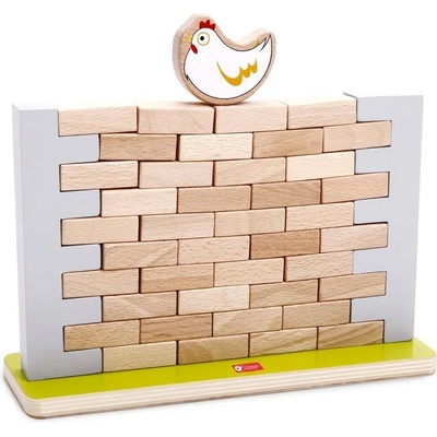 Classic World Дървена играчка - Стена за нареждане