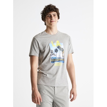 Celio Cesouth L. A. T-shirt Celio | Siv | МЪЖЕ | S