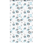 vidaXL Ролетна щора за душ с касета 120x240 см Ширина на плата 116 см (4014948)