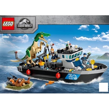 LEGO® Jurassic World 76942 Útěk Baryonyxe z lodě