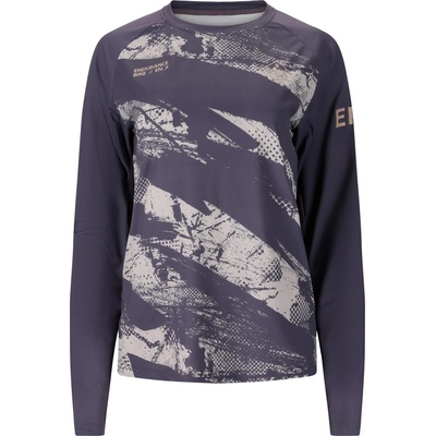 ENDURANCE Дамска фланелка с дълъг ръкав за колоездене ENDURANCE Women's Kronos Cycling/MTB L/S Shirt Cycling jersey - Graystone - размер XXL (156-2770-0116)