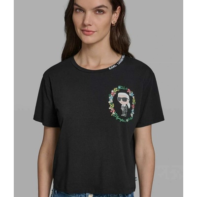 Karl Lagerfeld Floral černé
