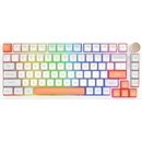 VGN Professional Gaming Mechanical Keyboard N75 RGB Jelly Orange Power Purple Switches Tactile (N75-OR-PP)