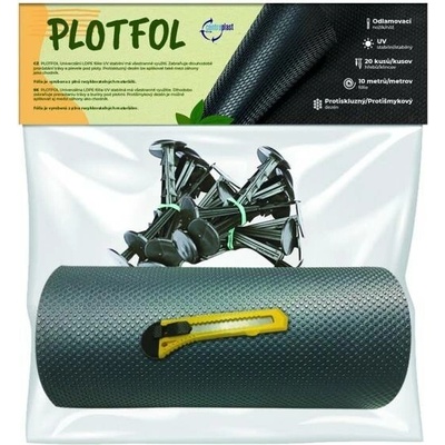 Pod-plot folie balení 10 m vč. 20 ks hřebů