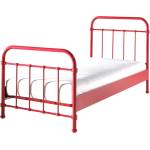 VIPACK Червено метално детско легло , 90 x 200 cm New York - Vipack (NYBE9020)