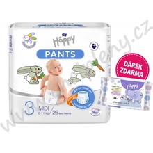 Bella Happy Pants Midi 6-11 kg 26 ks