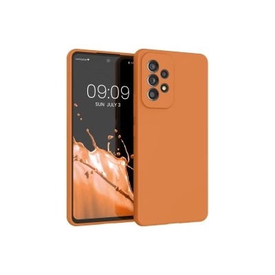 kwmobile Калъф за Samsung Galaxy A53 5G - оранжев - 56224