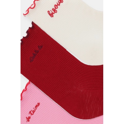 Karl Lagerfeld Чорапи Karl Lagerfeld KARL SLOGAN (3 чифта) (B1W47039)