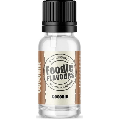 Foodie Flavours Prírodná koncentrovaná aróma 15 ml kokos