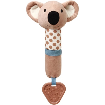 BabyOno plyšová hračka s pískátkem a kousátkem Koala Charlie béžová