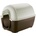 Ferplast - Kenny L/XL - Пластмасова къща за кучета с вентилационна система, 80 x 111, 6 x h 80 см