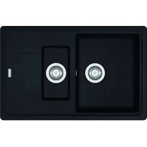 Franke Basis - Мивка Fragranite BFG 651-78, 78x50 см, черен мат 114.0661. 514 (114.0661.514) Мивка за вграждане