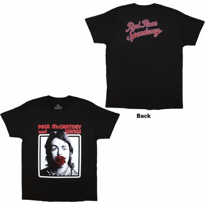 Paul McCartney tričko Red Rose Speedway čierne