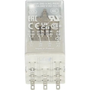 ABB Щепселно реле abb cr-m024dc3, 10a/24vdc, 3no (m518415)