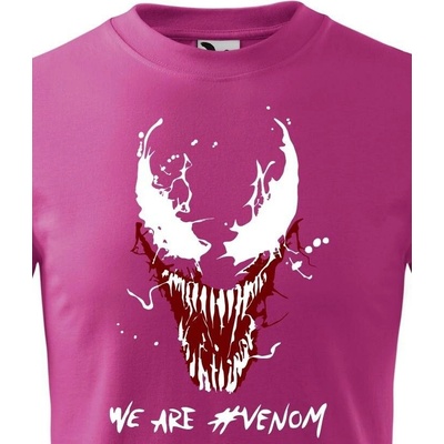 Dětské tričko Venom od Marvel Purpurová Canvas Dětské tričko Bezvatriko.cz 1