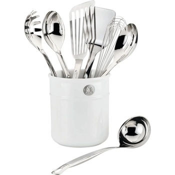 Hestan Прибори за готвене РАЗПОРЕДБИ, комплект от 8 бр. , сребърен, неръждаема стомана, Hestan (HEST49131)