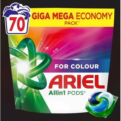 Ariel All in1 pods Color gélové kapsule 70 PD