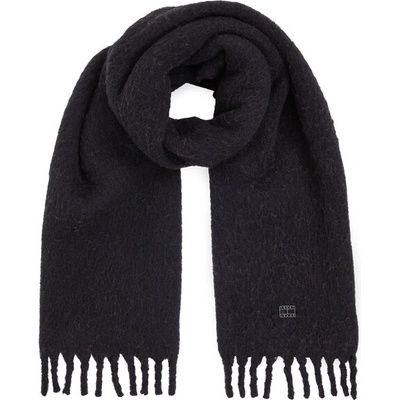 Tommy Jeans Зимен шал Tommy Jeans Tjw Cosy Knit Scarf AW0AW15904 Black BDS (Tjw Cosy Knit Scarf AW0AW15904)