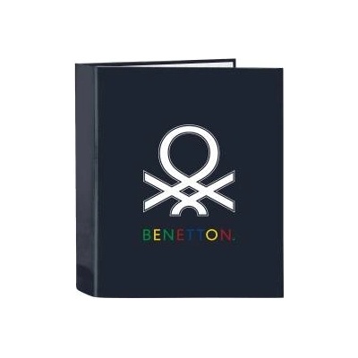 Benetton Папка с пръстени Benetton Sixties Морско син A4 (27 x 33 x 6 cm)