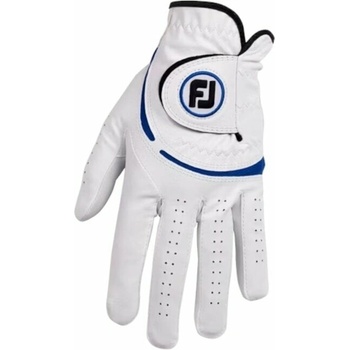 Footjoy Weathersof Golf White/Blue Лява ръка M/L Мъжки ръкавици (66195E-443-ML)