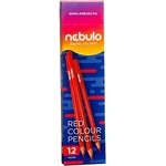 Nebulo Цветен молив nebulo триъгълен червен pc-tr-1 (pc-tr-1)