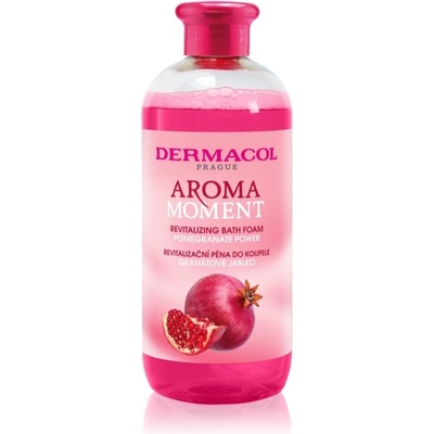 Dermacol Granátové jablko Aroma Moment Revitalizing Bath Foam Revitalizační pěna do koupele 500 ml