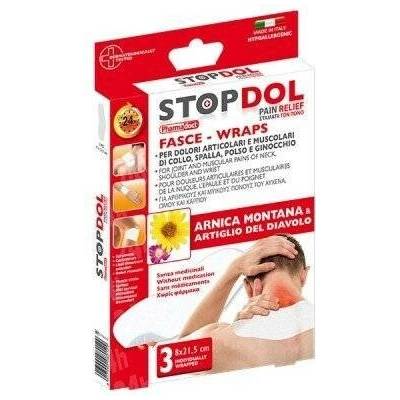 STOPDOL náplasti 8 × 21,5 cm 3 ks