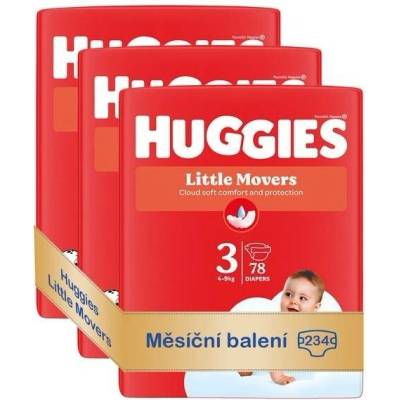 Huggies Ultra Comfort Mega 3 3× 234 ks