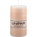 Unipar Светла оранжева свещ , време на горене 40 ч. Finelines - Unipar (Finelines Light Orange Pillar 60x110)