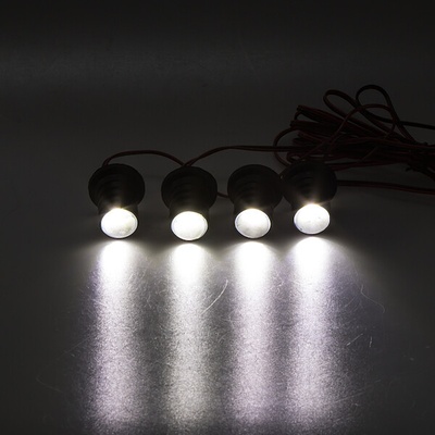 LED stroboskop bílý 4ks 1W, KF704