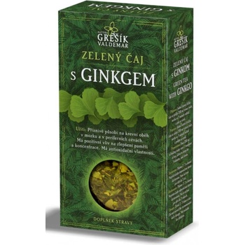 Grešík Zelený čaj s ginkgem syp. 70 g
