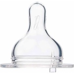 Canpol Силиконов биберон за шише с широко гърло Canpol - Easy Start, medium, 6-12 месеца (21/721c) - baby