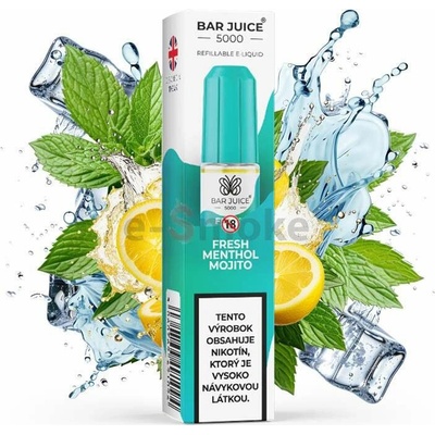 BAR JUICE 5000 SALT Fresh Menthol Mojito 10 ml 10 mg