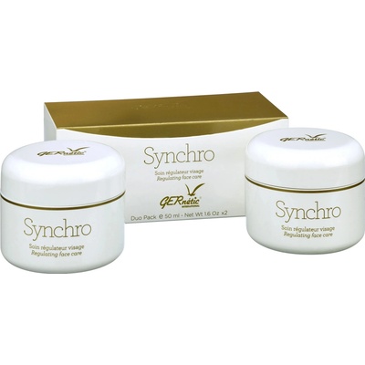 GERnétic DUO PACK Synchro dvojité balenie regeneračného a výživného krému 2 x 50 ml
