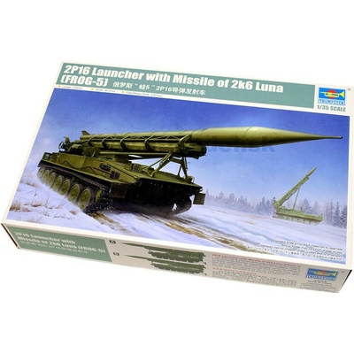 Trumpeter 2P16 Launcher with Missile of 2k6 Luna 1:35