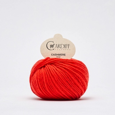 CASHMERE LARGE Cardiff Cashmere Farby CASHMERE: 517 svetlá červená