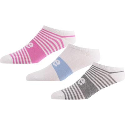 Lee Чорапи Lee Women's Low Rise Training Pack Trainer Socks - Grey/Pink/Denim